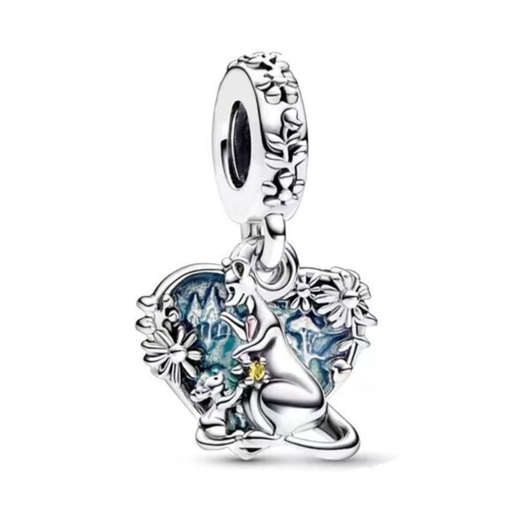 Pandora WINNIE THE竅蘖OOH- ROO LOVE MUM DANGLE CHARM